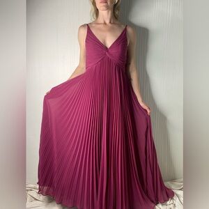 AZAZIE Alia Bridesmaid Dress Mulberry MEDIUM
